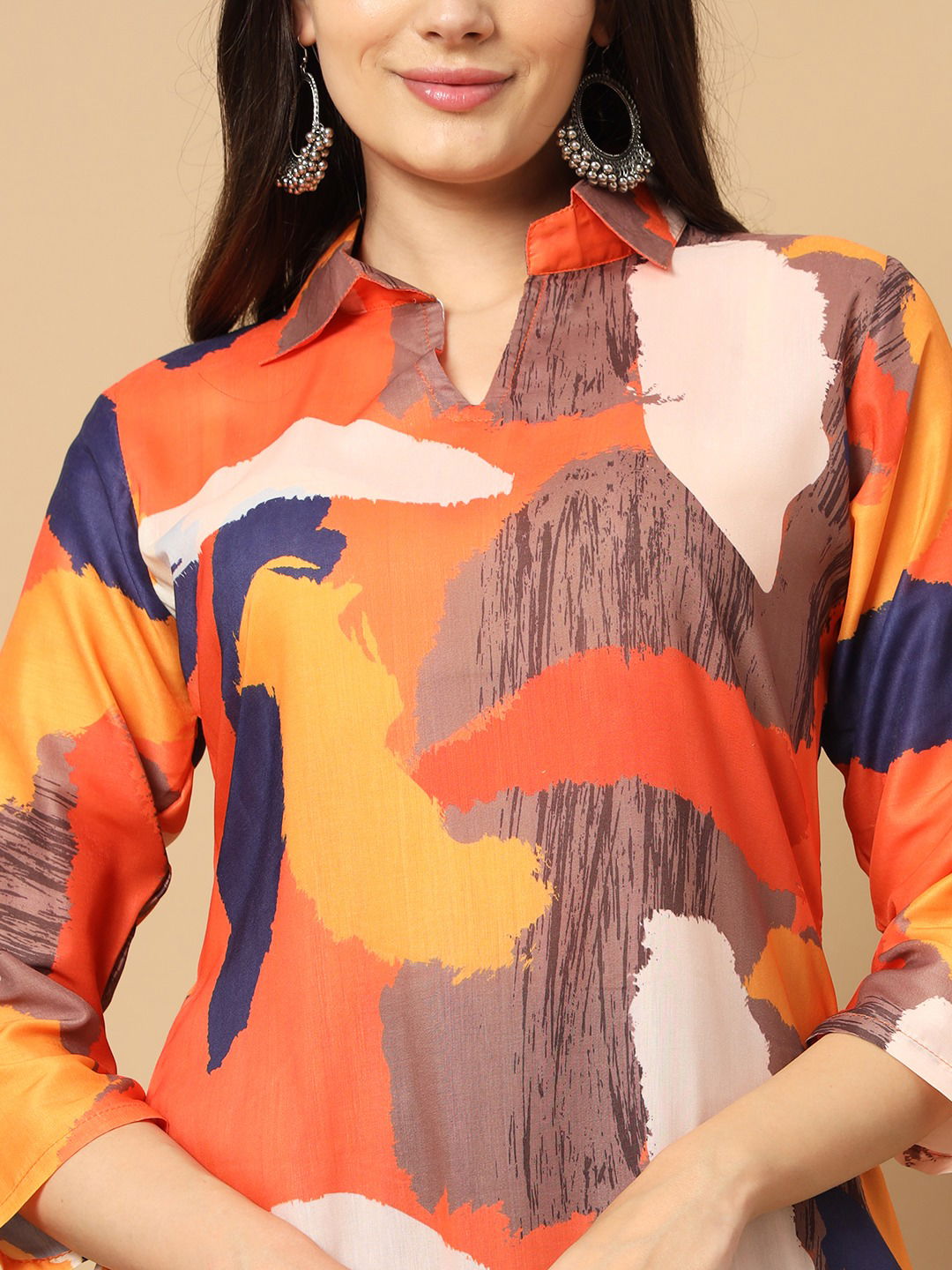 Vt Designer Muslin Digital Printed Kurti With Bottom Orders In India
